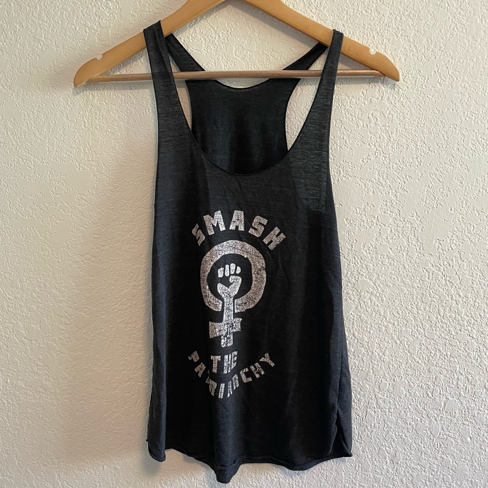 American Apparel Smash The Patriarchy Tank Top